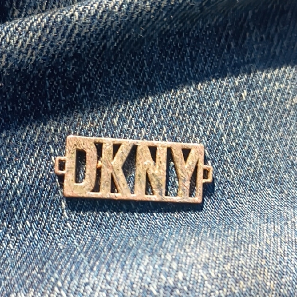 DKNY Silver Logo Men's Jewelry